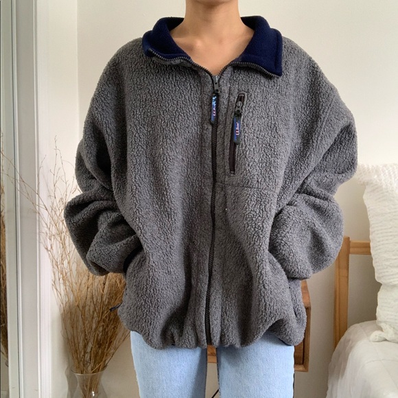 L.L. Bean Jackets & Blazers - Vintage L.L. Bean Freeport Maine Fleece Zip Jacket